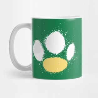 Mushroom Splatter Abstract Mug